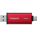 Kingston Dual Portable 512 GB, External SSD red/black