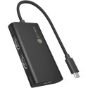 ICY BOX IB-AD1030-C, adapter black, USB Type-C, HDMI