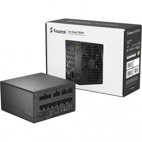 Fractal Design ION Gold 3 750W, PC power supply black, 750 watts