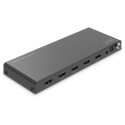 Digitus 8K HDMI Splitter, 1x4 black, with downscaler