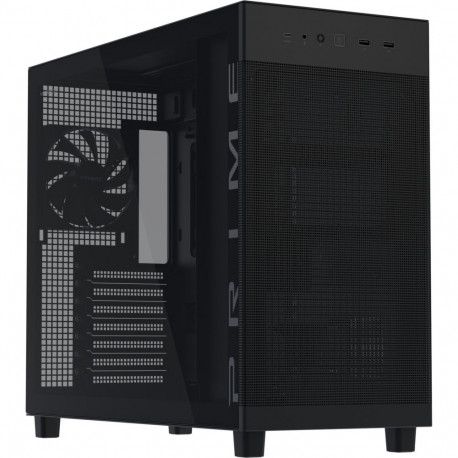 ASUS PRIME AP303 TG, Tower Case, Black, Tempered Glass