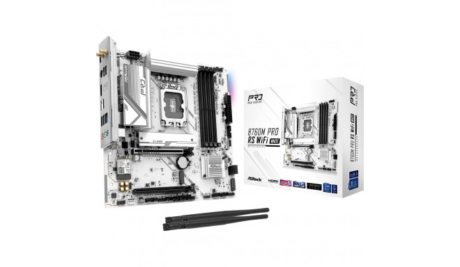 B760M Pro RS, valge/must