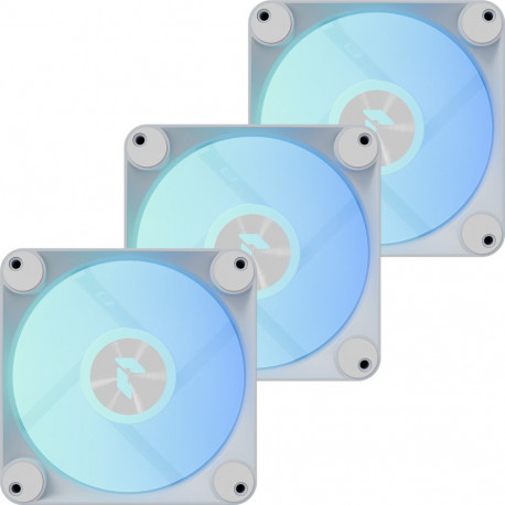 APNX FP1-R 120-3 Pack reversed, case fan white, 3-pack, reverse, 120 mm