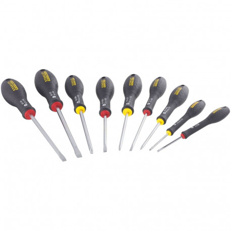 Stanley FatMax screwdriver set, 10-piece, black
