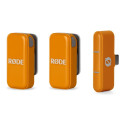 Rode Microphones Wireless Micro USB-C, microphone orange