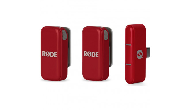 Wireless Micro USB-C  (rot)
