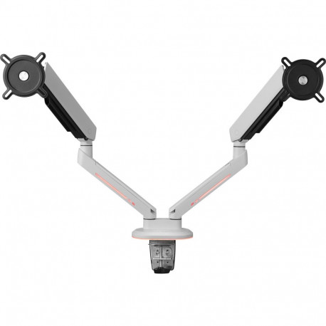 Universeller Gaming Dual Monitorarm (DM8220) (weiß, RGB)