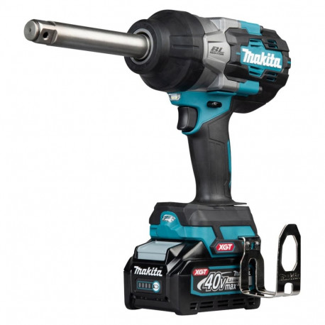 Makita TW011GZ XGT cordless impact wrench, 40 volts, blue/black, without battery and charger, with 1