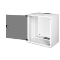 Digitus SOHO PRO wall-mounted enclosure, light grey IT cabinet, 12 rack units