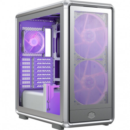 MasterFrame 600 Mesh ARGB  (silber, Tempered Glass)