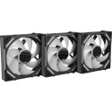 Alpenföhn WingBoost 4, case fan black, 3-pack, 120 mm