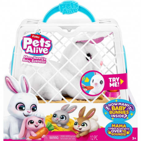 Pets Alive - Mama Bunny & Baby Surprise (sortierter Artikel)