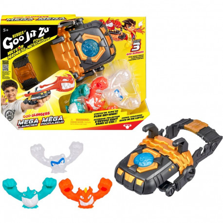Heroes of Goo Jit Zu Goo-Slingers megalaskur Meteor Madness, koos 3 figuuriga