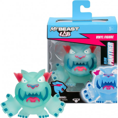 MrBeast Lab Vinyl-Figuren - Glow Panther