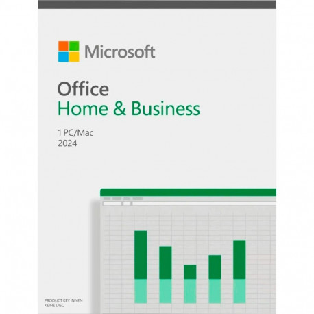 Microsoft Office Home & Business 2024, Office software in English (EN), for PC and Mac