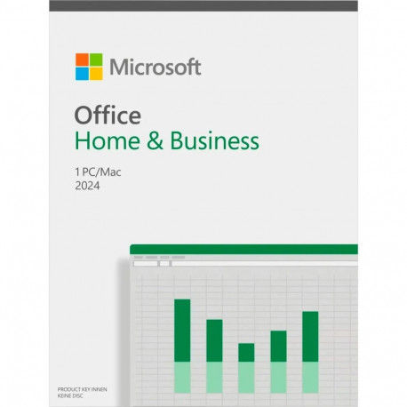 Microsoft Office Home & Business 2024, Office software in German, DE, for PC and Mac