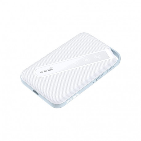 D-Link DWR-932W, mobile WLAN router white/light blue, 4G LTE AX300 Wi-Fi 6 Mobile Hotspot