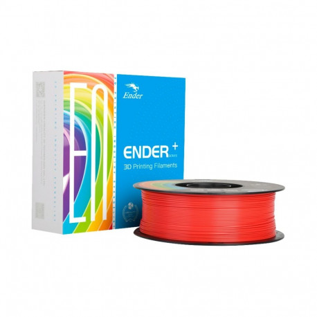 PLA+ 3D-filament 1kg 1,75mm rullil, punane