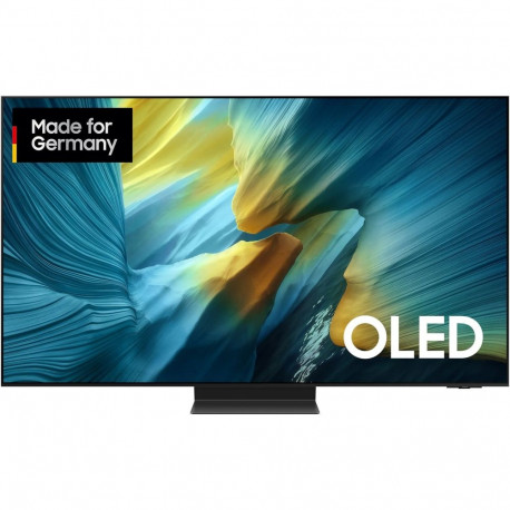SAMSUNG GQ55S95FATXZG, OLED TV - 55 - black/silver, UltraHD/4K, Vision AI, PVR, Twin Tuner, One Conn