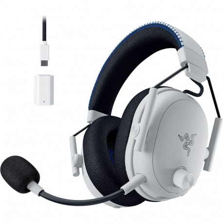 BlackShark V3 Pro for PlayStation (weiß/schwarz, ANC, 2,4 GHz-Dongle, Bluetooth, USB, 3,5 mm Klinke)