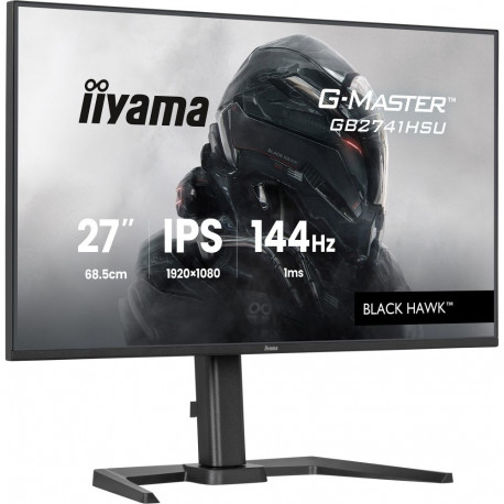 G-Master GB2741HSU-B1 Black Hawk (68.6 cm (27 Zoll), schwarz (matt), FullHD, IPS, HDMI, DP, Free-Syn