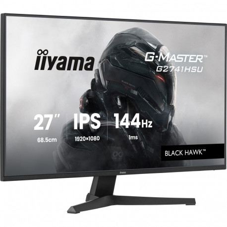 iiyama G-Master G2741HSU-B1 Black Hawk, gaming monitor - 27 - black (matt), FullHD, IPS, HDMI, DP, F