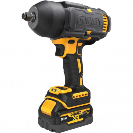 DEWALT Cordless Impact Wrench DCF900P2G, 18 Volt, 1/2" yellow/black, 2x Li-Ion XR batteries 5.0 Ah, 