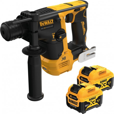 Akku-Bohrhammer DCH072P2, 12Volt (gelb/schwarz, 2x Li-Ionen Akku 5,0Ah, in T STAK-Box)