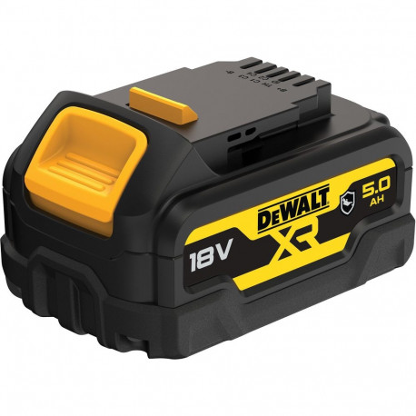 XR aku DCB184G 18Volt 5Ah korpuse kaitse kemikaalide, hapete ja kütuste eest, must