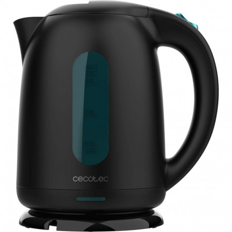 Cecotec Thermosense 180, kettle black, 2200 watts, 1.7 liters
