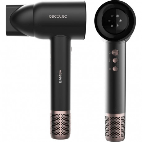 Cecotec IoniCare Rockstar Nano IonTech, hair dryer black/rose gold, 1600 watts