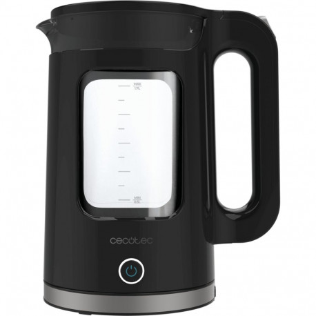 Cecotec Thermosense 330 Glassy, kettle black, 2200 watts, 1.7 liters