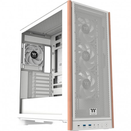 Thermaltake S370 WS, tower case white, tempered glass
