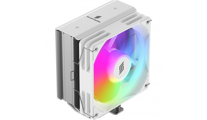 Silentware Bora White, CPU cooler white/silver, 120 mm