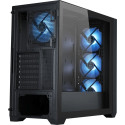 Silentware Flow 110 A-RGB, tower case black, tempered glass