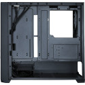 Silentware Flow 110 A-RGB, tower case black, tempered glass