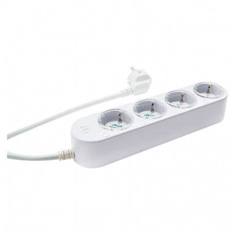 Steckdosenleiste Power Strip 4 Gen4 (weiß, 1,5 Meter Kabel, mit Energiemessung)
