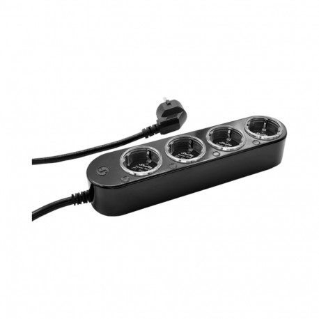 Pistikupesa Power Strip 4 Gen4 1,5m kaabel energiatarbimise mõõtmisega, must
