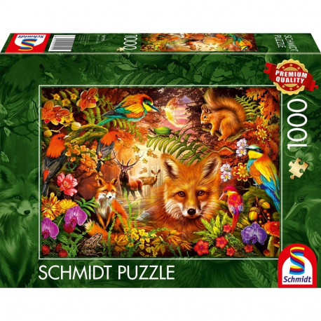 Blüten, Fell und Federn (1000 Teile)