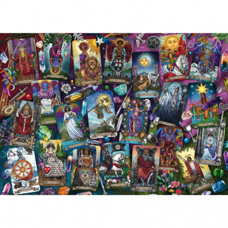 Geheimnisvolle Tarotkarten (1000 Teile)