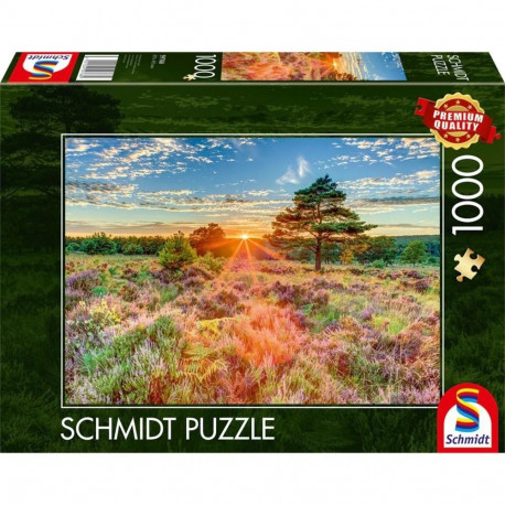 Schmidt Spiele Heath at Sunset, Puzzle 1000 pieces
