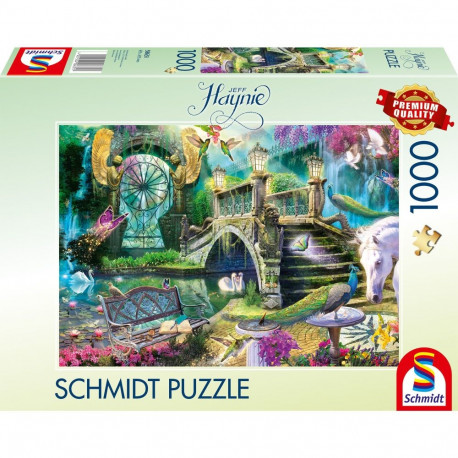 Schmidt Spiele Jeff Haynie: The Secret Garden, Puzzle 1000 pieces
