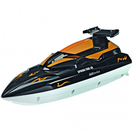 Mini Speedboat SPRING TIDE 40 (schwarz/weiß)