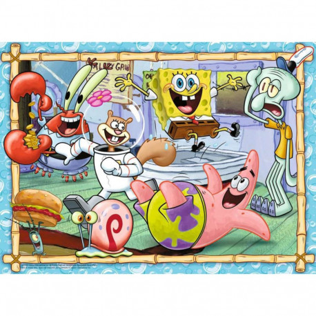 Kinderpuzzle pusle uued seiklused Bikini Bottomis 200tk