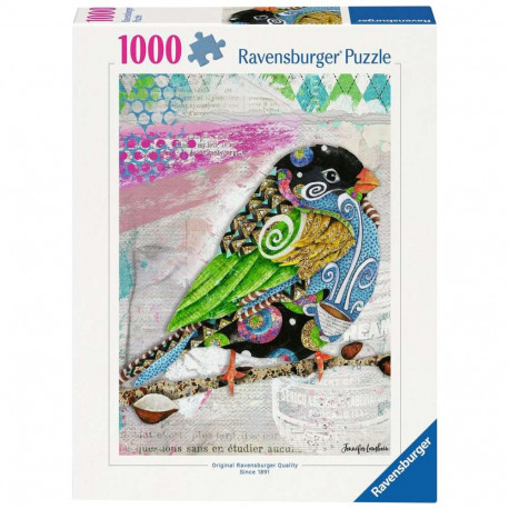 Puzzle - Bunter Vogel (1000 Teile)