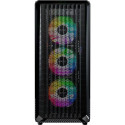 Montech X5, tower case black, tempered glass