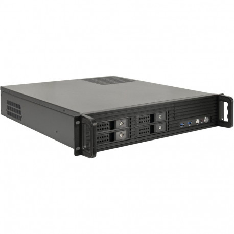 Inter-Tech IPC 2U-2504, server case black, 2 height units