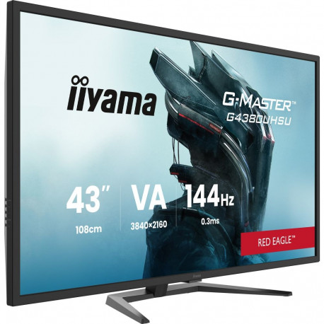 G-Master monitor G4380UHSU-B2 Red Eagle 108cm (42.5 Zoll) 4K UHD VA Adaptive-Sync USB-HUB HDR 144Hz 