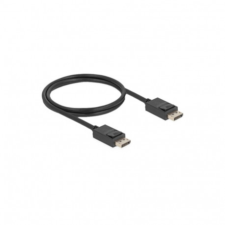 DisplayPort 2.1 kaabel pistik-pistik 16K 80Gbps 1Meter, must