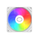 Cooler Master SickleFlow Edge 120 ARGB White Edition, case fan white, with A1 Mini LED controller, 1